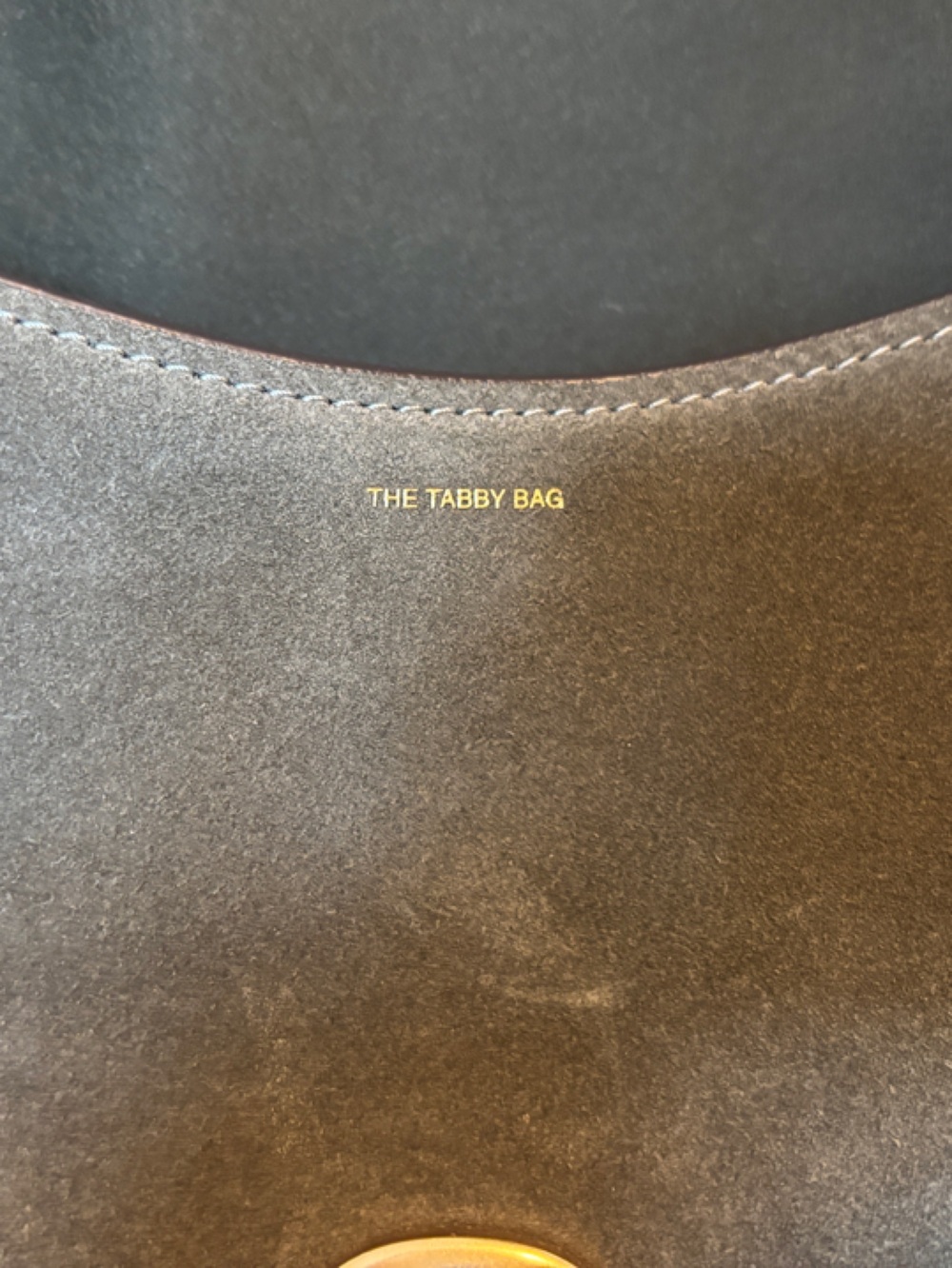 Coach Soft Tabby Olive Suede Shoulder Bag - Picture 5 of 15